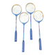 Vintage lot of 4 new Dunlo Special Club rackets.