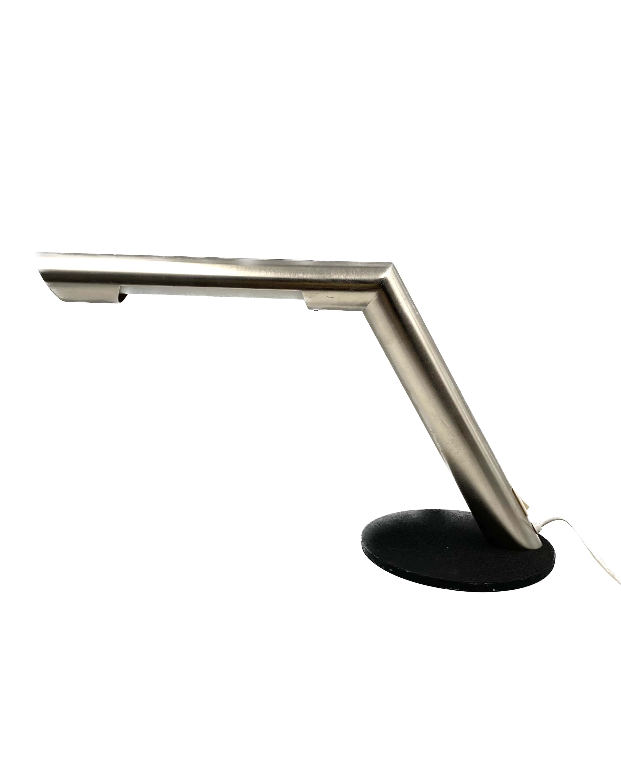 Nanda Vigo, space age desk lamp, Arredoluce, Milano Italy, 1970s