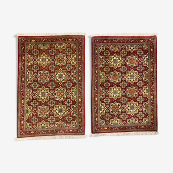 Paire de Tapis sarough Iran 128x86cm