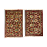 Paire de Tapis sarough Iran 128x86cm