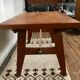 Table de repas à manger vintage de René Gabriel vers 1950