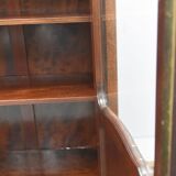 Transition style library marquetry and gilded bronze on marble