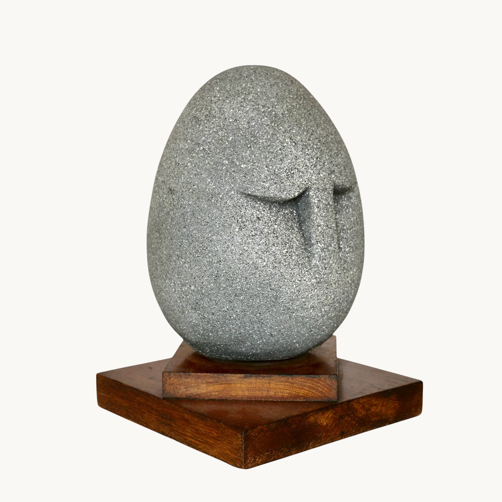 A composite material head, France 1960s.