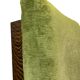 Vintage armchair solid wenge design 60s leather armrests design