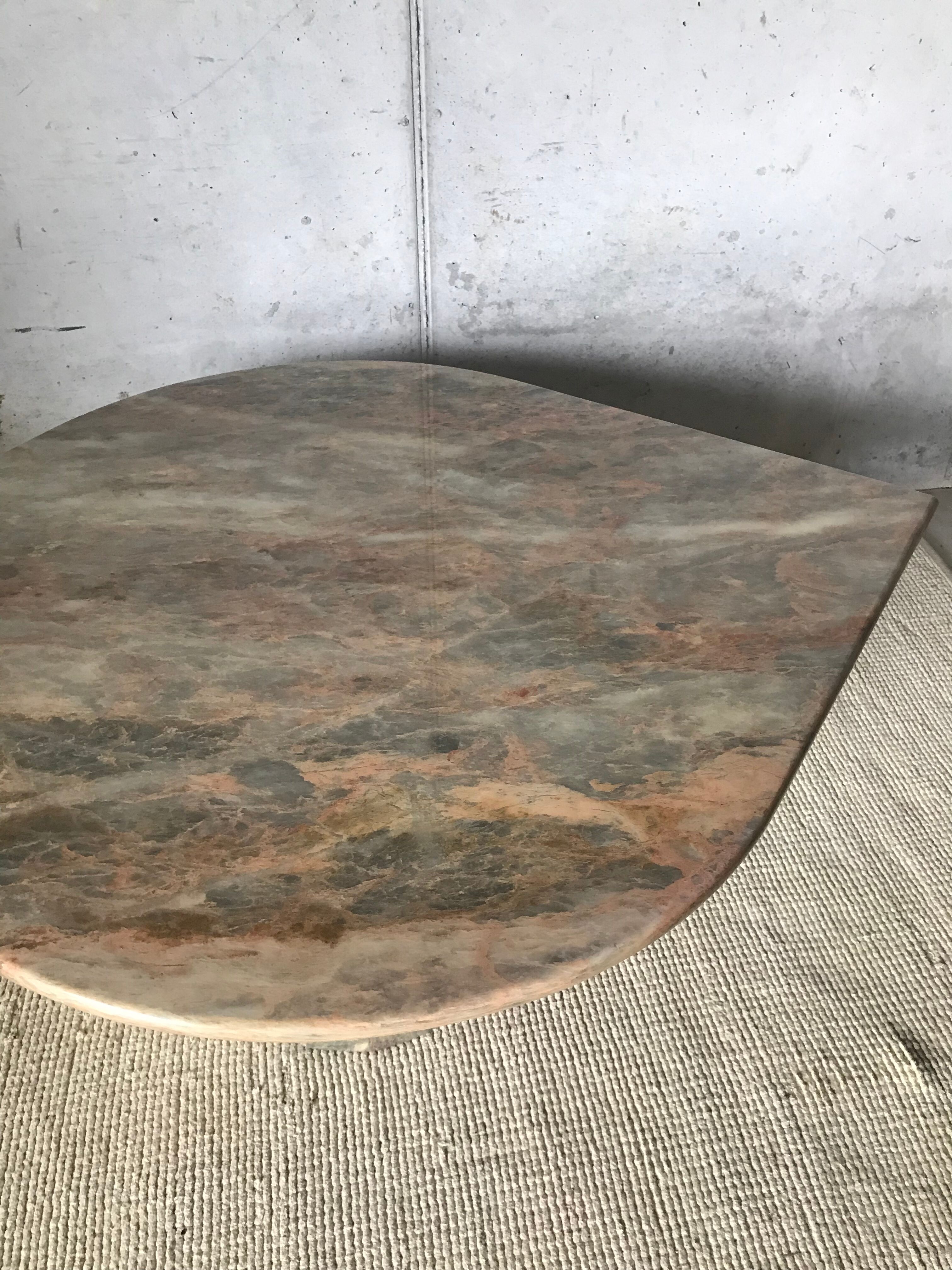 Marble coffee table