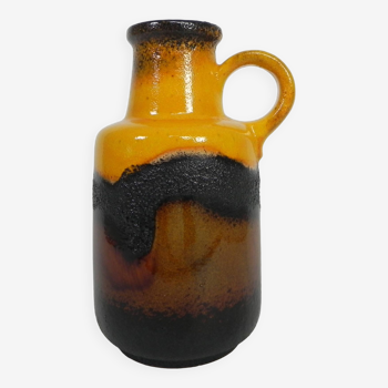 Vintage West Germany vase with handle 1950s