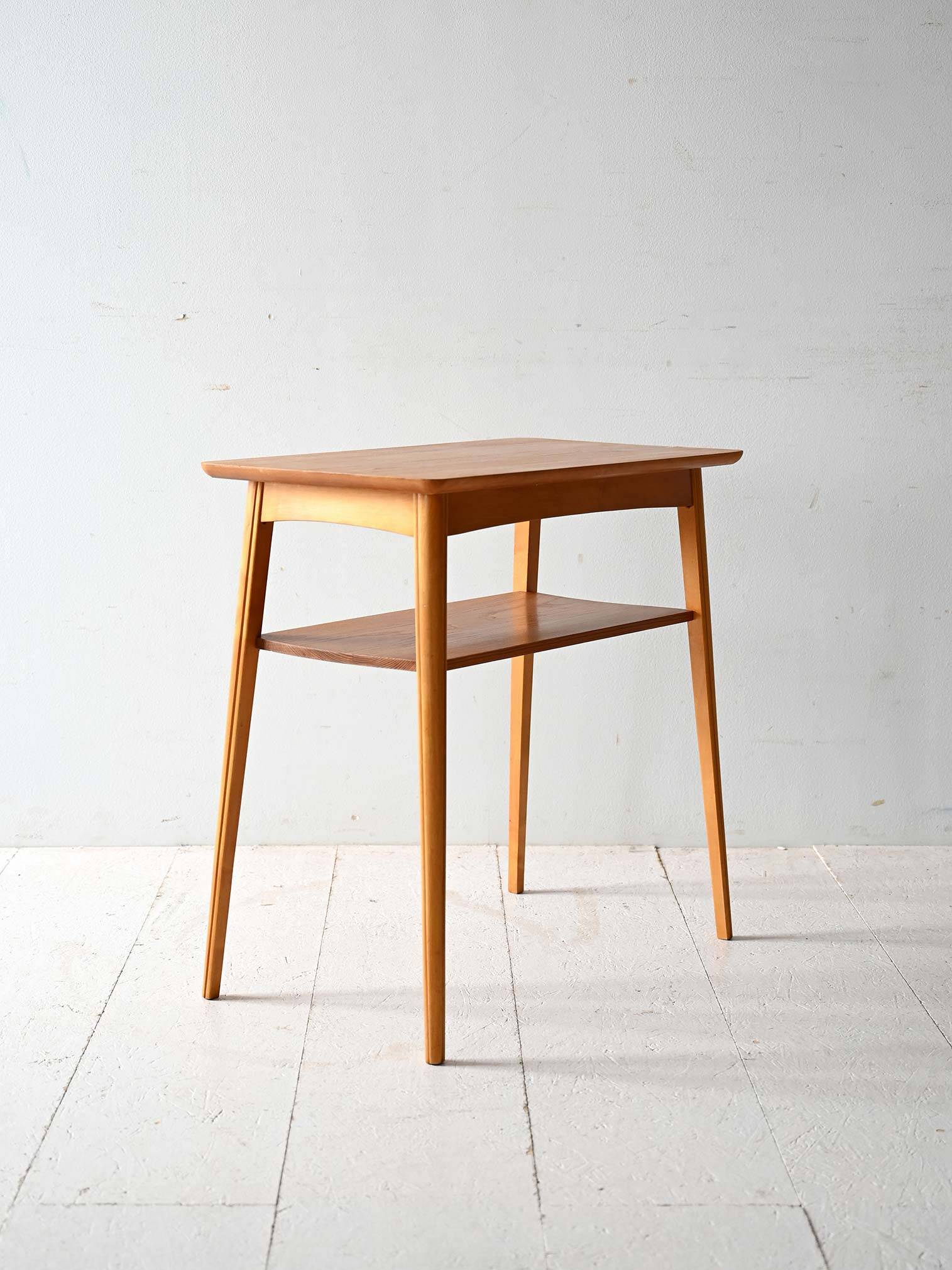 1960s Scandinavian Coffee Table in Solid Pine