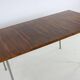 Sixties design rosewood dining table by Cees Braakman for Pastoe