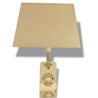 glass Capital design table lamp