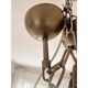 Contemporary Huge Rectangular "Tronchi" Murano Glass Burnished Chandelier
