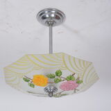 Art Deco glass pendant lamp