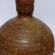 Pied de lampe boule en grès La Borne circa 1970
