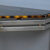 Smoked glass hexagonal console – 1970