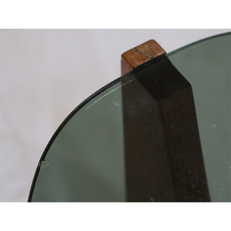 Scandinavian coffee table Hugues Poignant 1960