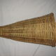 Panier rotin & osier de 1970