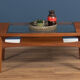 Table en teck et verre G-Plan