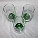 Lot of 3 vintage luminarc water glasses