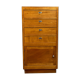Meuble d'apparat époque art déco en acajou blond vers 1940