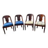 4 Napoleon III chairs