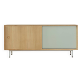 60s Sideboard with Sliding Doors by Lothar Wegner