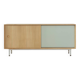 60s Sideboard with Sliding Doors by Lothar Wegner