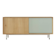 60s Sideboard with Sliding Doors by Lothar Wegner