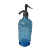 Blue siphon in blown glass