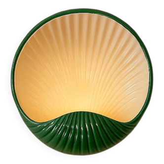 shell ceramic wall light