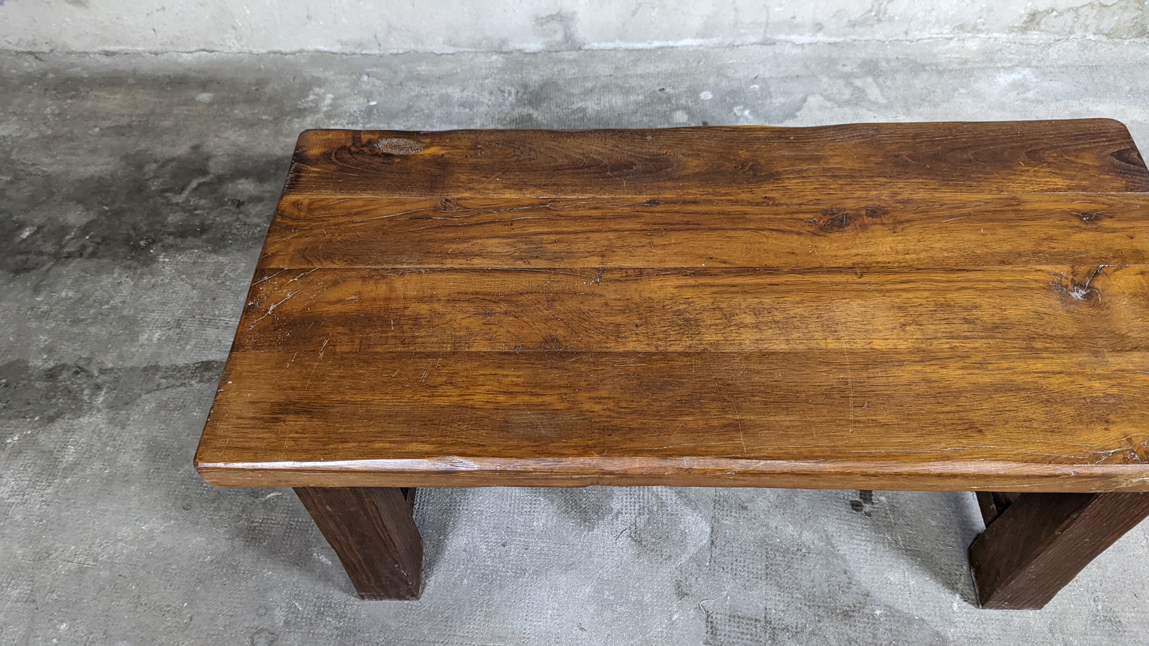 Oak coffee table