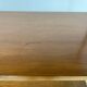 1950s wooden and metal bookshelf shelf