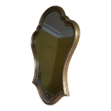 Vintage mirror in gilded wood 44x65cm