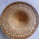 braided Asian hat. palm, bamboo, straw, wicker