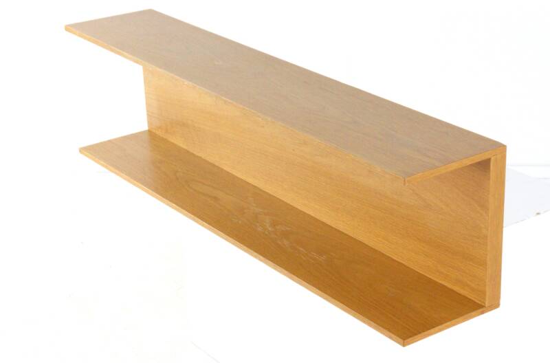 Walter Wirz for Wilhelm Renz wall shelf oak