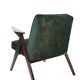 Green armchair by Józef Chierowski, 1970