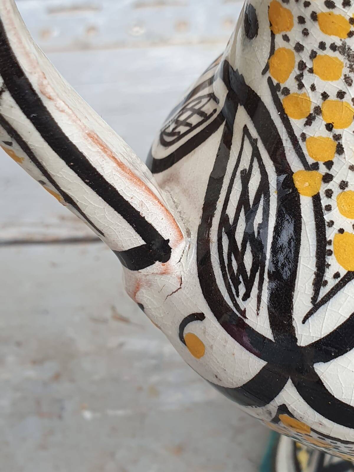 Moroccan Safi handmade vase