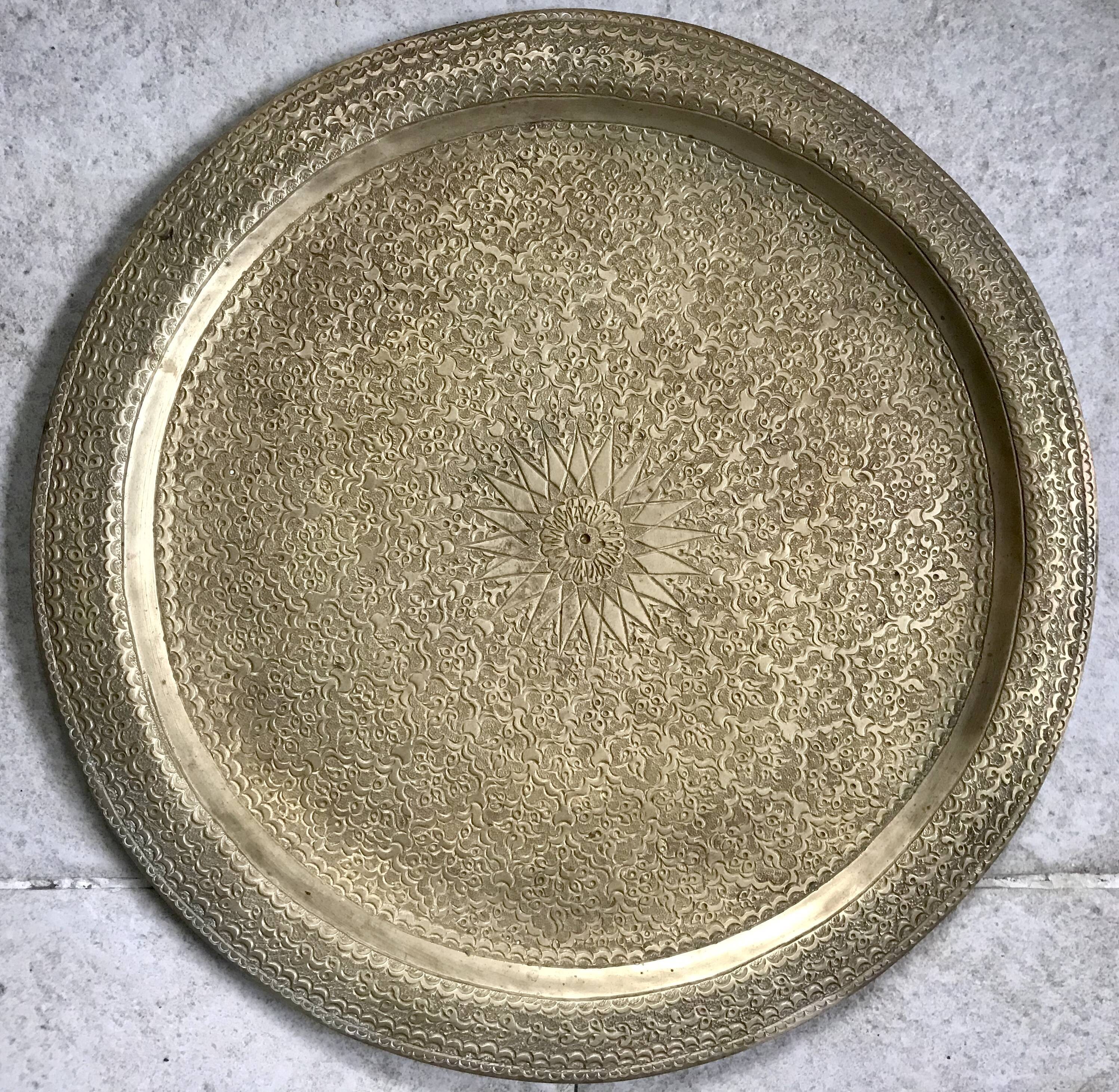 Brass tray