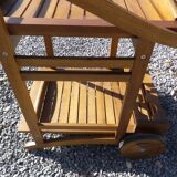 teak trolley