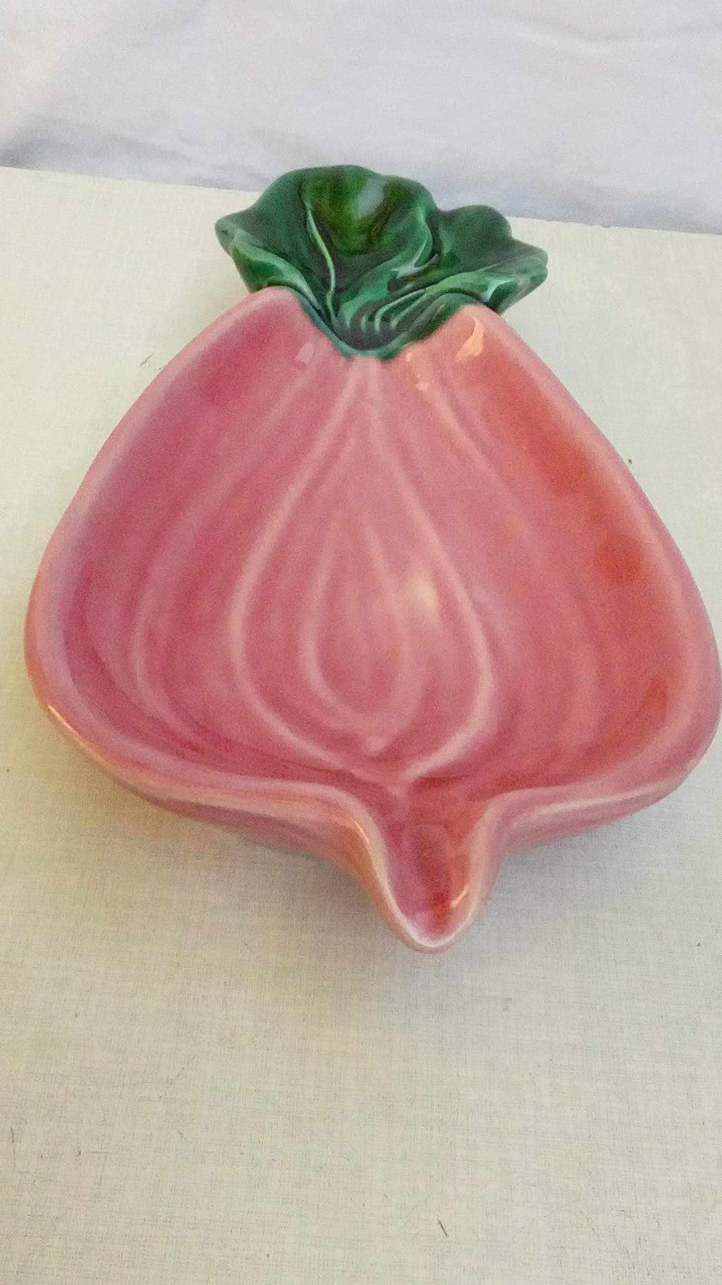 Radish dish in vallauris ceramic covain