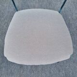 Set of 1 Table and 4 Chairs wrought iron 80s