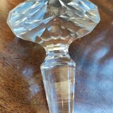 Carved crystal decanter 19th century