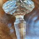 Carved crystal decanter 19th century