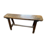 Old farmhouse bench in solid wood – Original patina