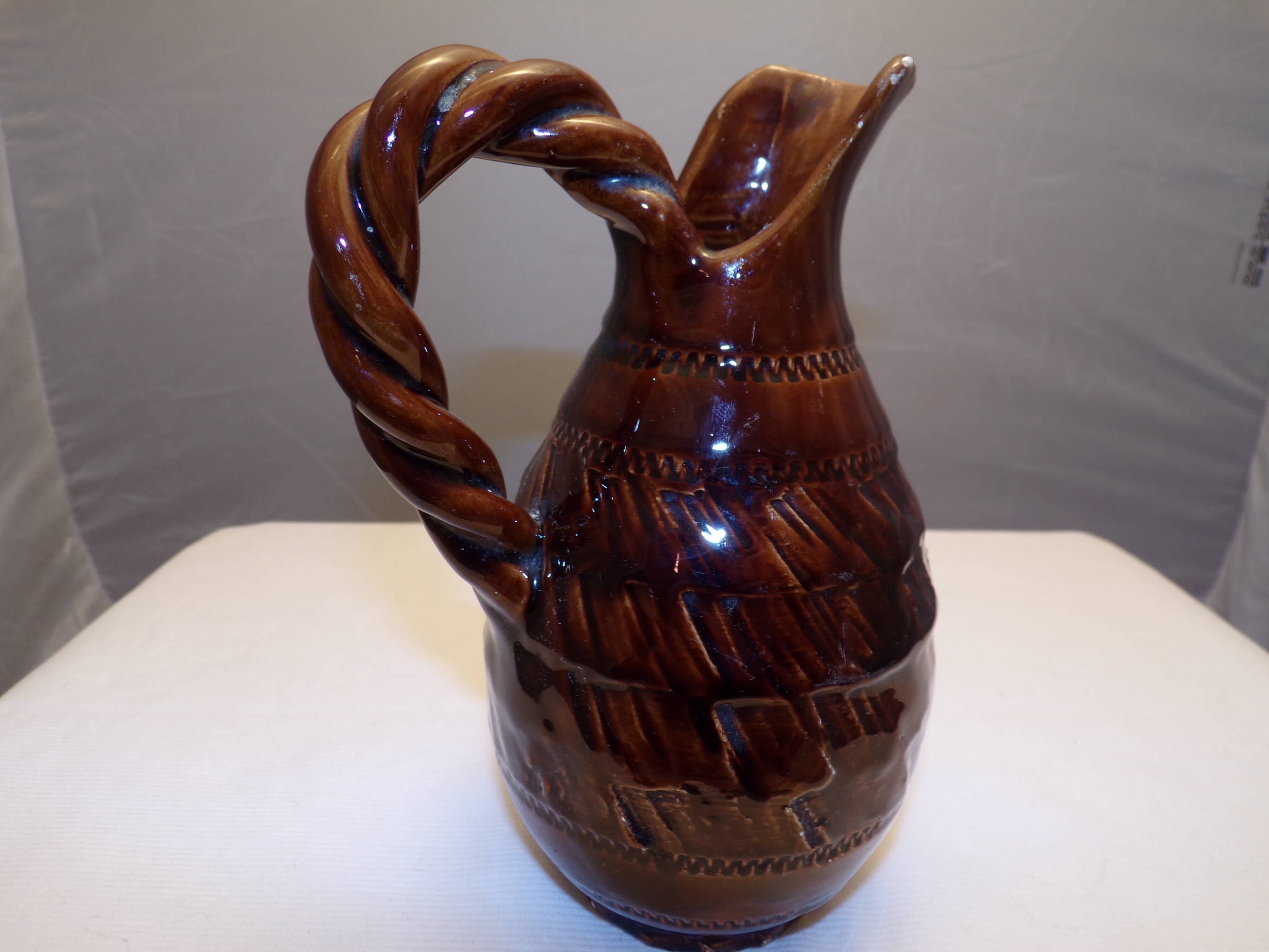 Vallauris jug ceramic by Jean Gaziello