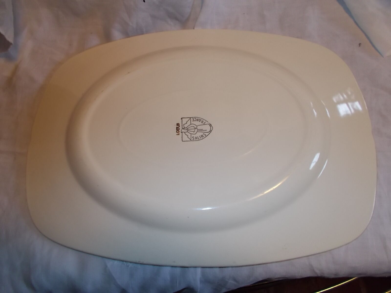 Rectangular plate Salins France