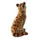 Vintage Leopard plaster statue
