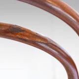 1900s Set of Four Bentwood and Cane Dining Chairs by Josef Hoffmann, Labele