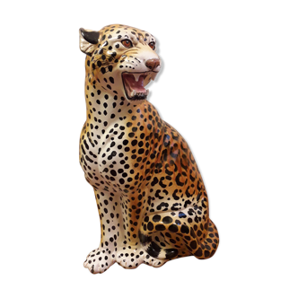 Ceramic cheetah italy 70'