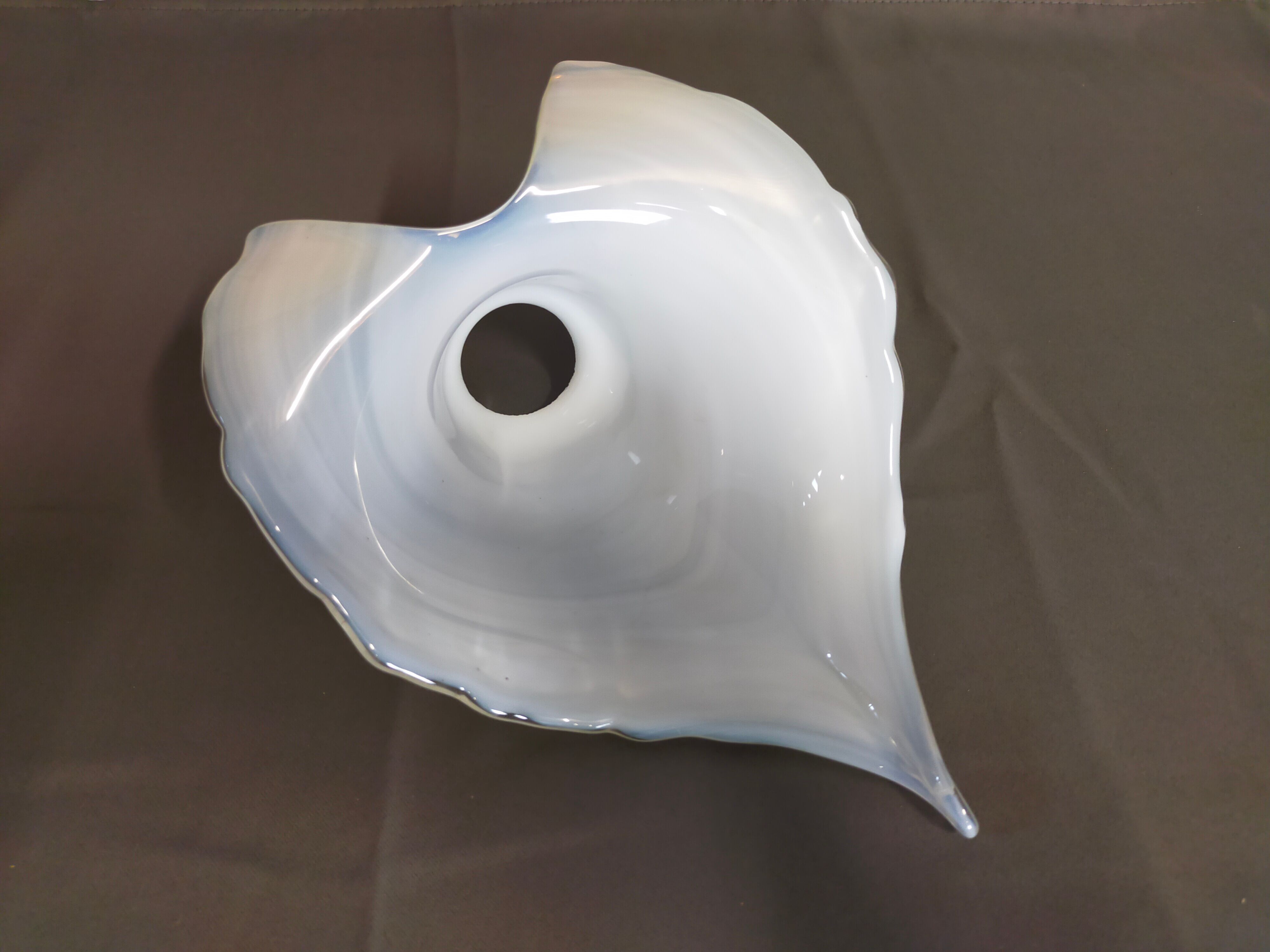 Vintage tulip blown glass lampshade Murano