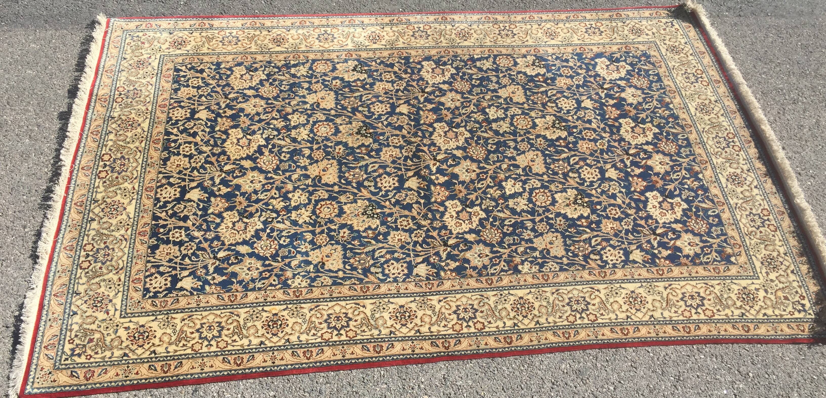 Oriental rug iran naïn tudeshk