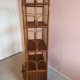 Rattan and bamboo library